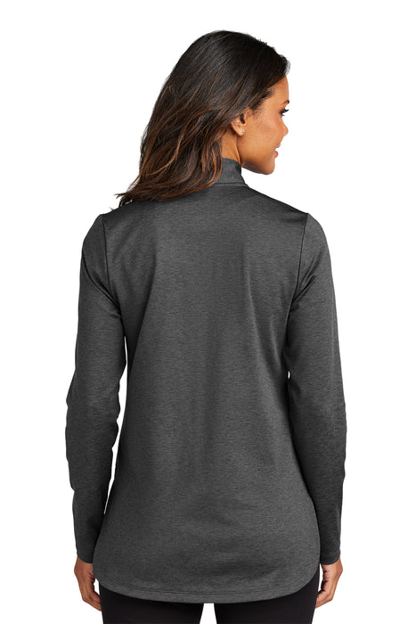LK880 Port Authority® Women's C-FREE® Double Knit 1/4-Zip