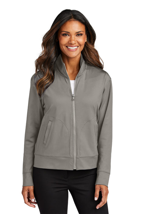 LK881 Port Authority® Women's C-FREE® Double Knit Full-Zip