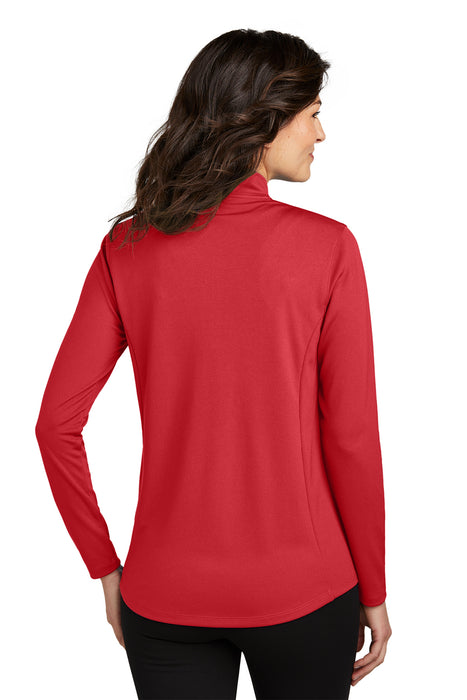 LK112 Port Authority® Women's Dry Zone® UV Micro-Mesh 1/4-Zip