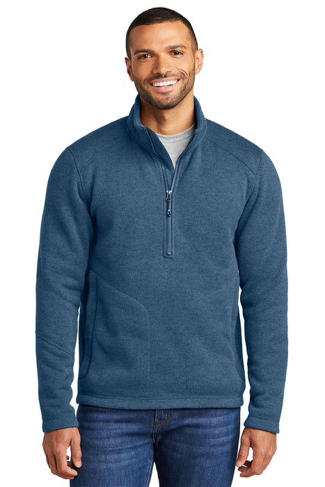 F426 Port Authority® Arc Sweater Fleece 1/4-Zip