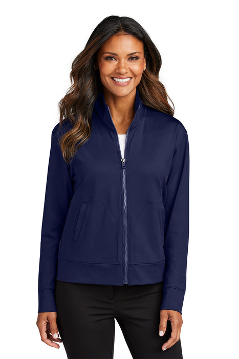 LK881 Port Authority® Women's C-FREE® Double Knit Full-Zip