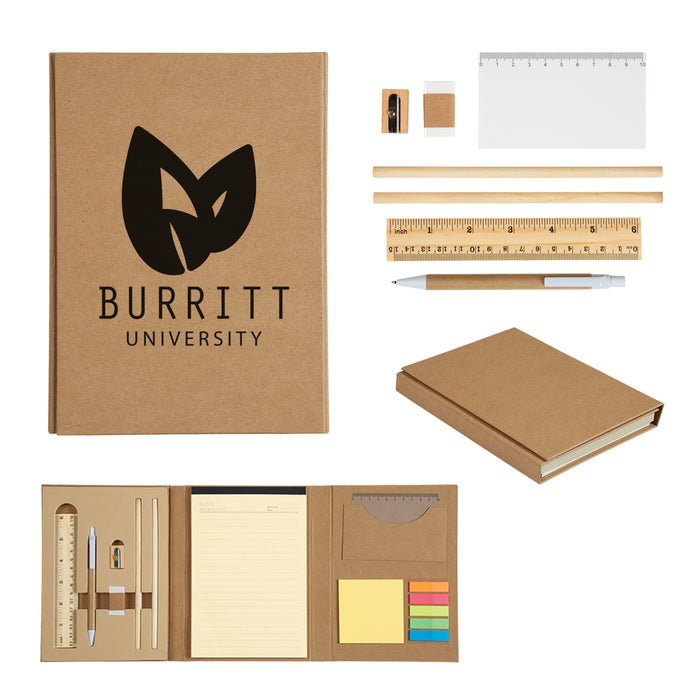 1353 Eco-Inspired Tri-Fold Stationery Set