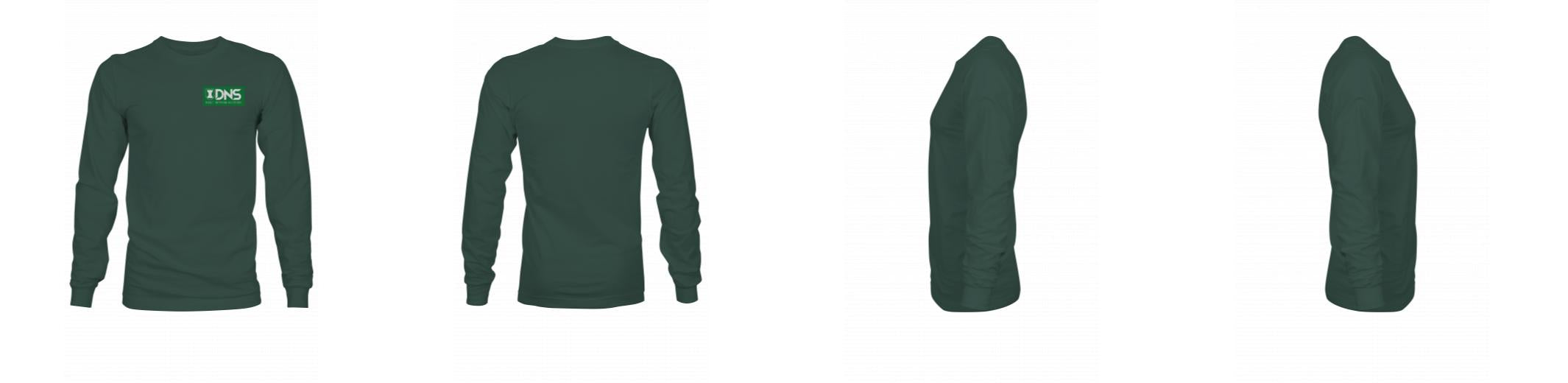 8622 UltraClub Men's Cool & Dry Performance Long-Sleeve Top