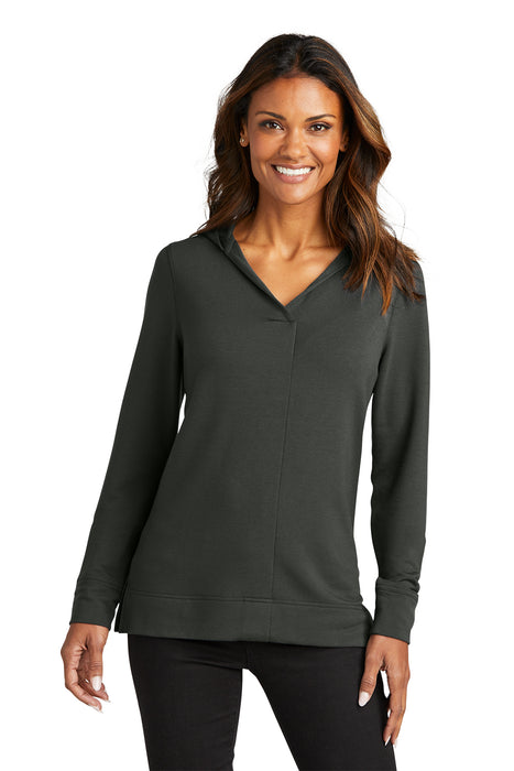 LK826 Port Authority® Women's Microterry Pullover Hoodie