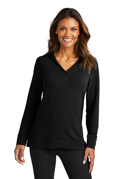 LK826 Port Authority® Women's Microterry Pullover Hoodie