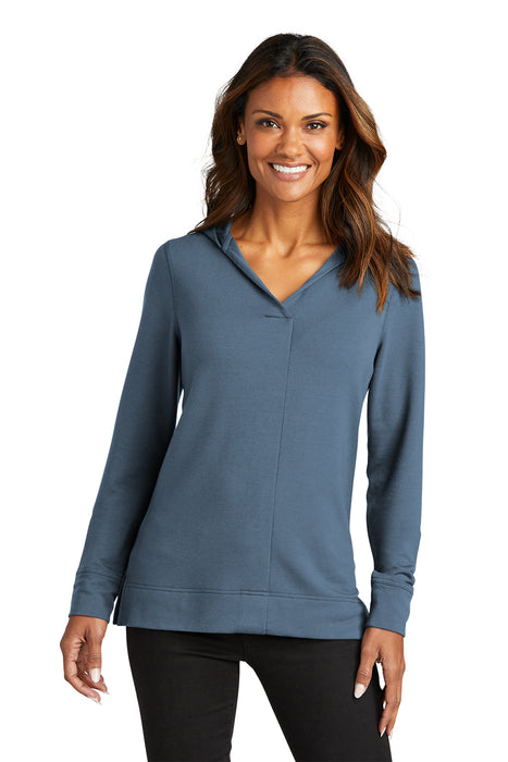 LK826 Port Authority® Women's Microterry Pullover Hoodie
