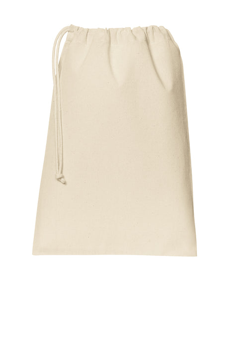 BG0350 Port Authority® Core Cotton Drawstring Bag