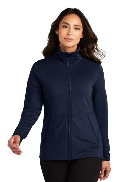 LK595 Port Authority® Women's Accord Stretch Fleece Full-Zip