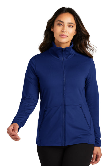 LK595 Port Authority® Women's Accord Stretch Fleece Full-Zip