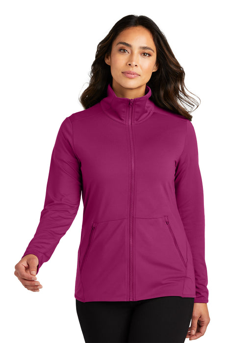 LK595 Port Authority® Women's Accord Stretch Fleece Full-Zip