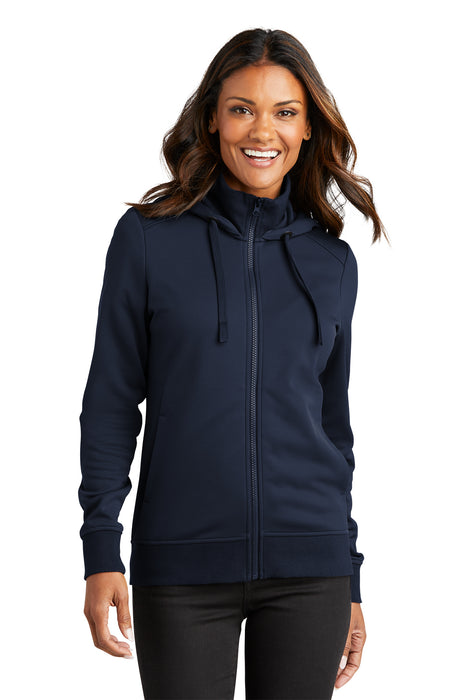 L814 Port Authority® Women's Smooth Fleece Hooded Jacket