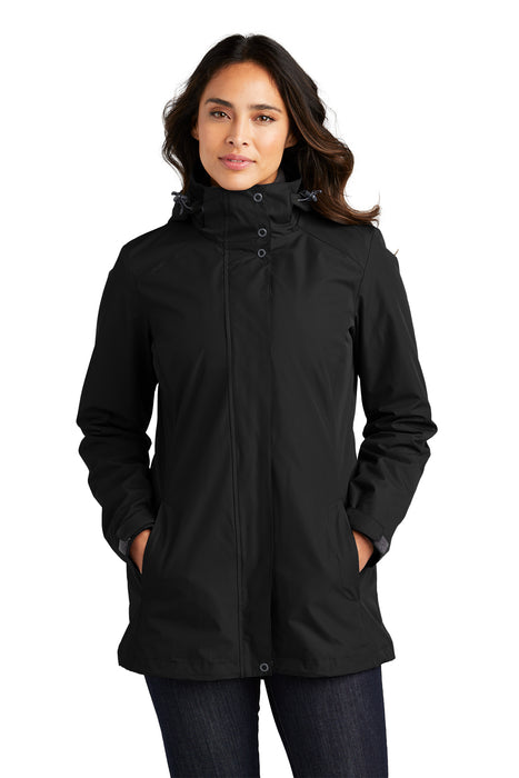 L123 Port Authority® Women's All-Weather 3-in-1 Jacket