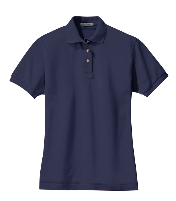 L420 Port Authority® Ladies Heavyweight Cotton Pique Polo