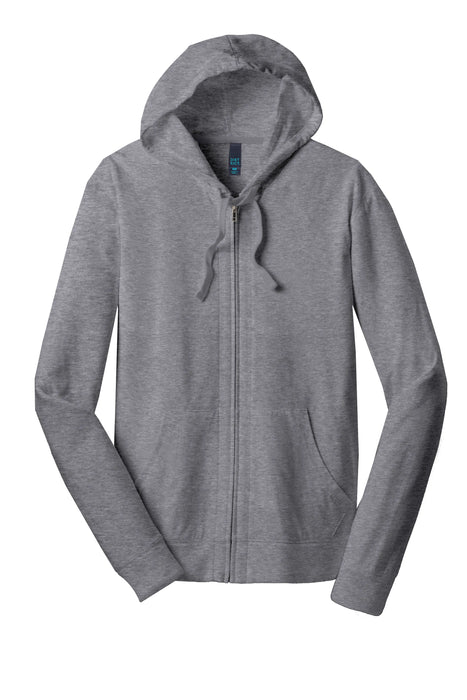 DT1100 District® Jersey Full-Zip Hoodie