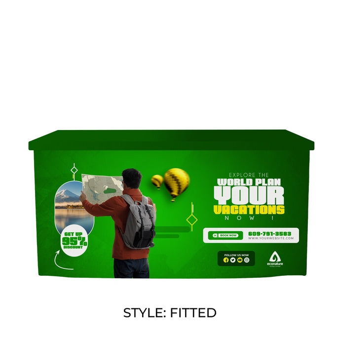 6’ RPET Table Cover FITTED