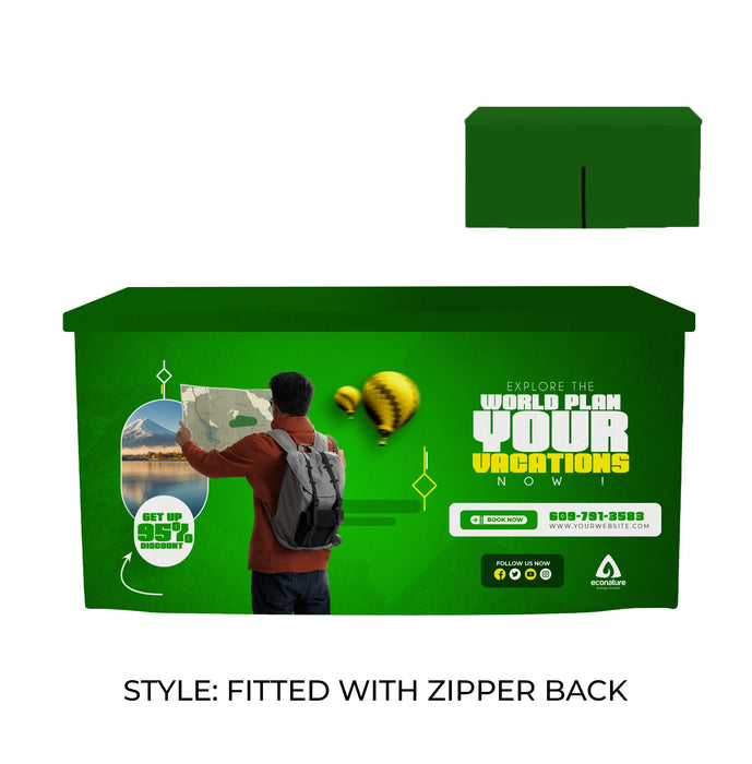 6’ RPET Table Cover FITTED