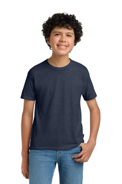 5370 Hanes® - Youth EcoSmart® 50/50 Cotton/Poly T-Shirt