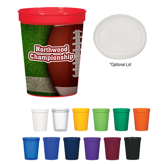 55900 16 Oz. Full Color Big Game Stadium Cup