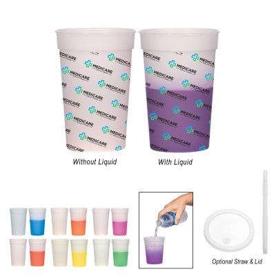 55925 16 Oz. Full Color Mood Stadium Cup