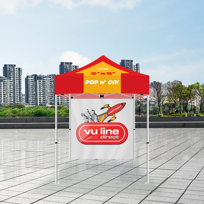 5X5 STANDARD POP-N-GO W/ BACKWALL