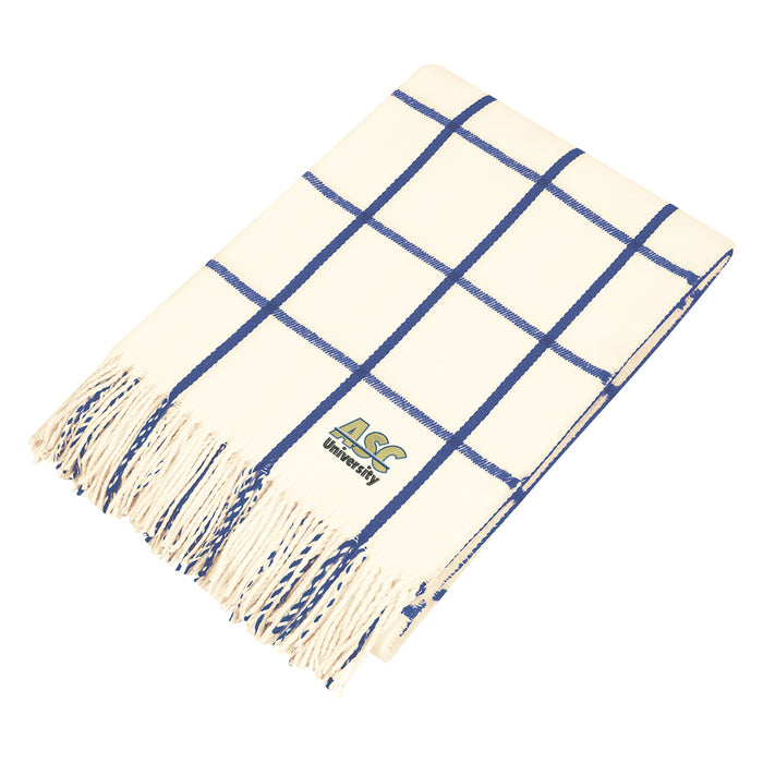 7011 Charleston Fringed Throw Blanket