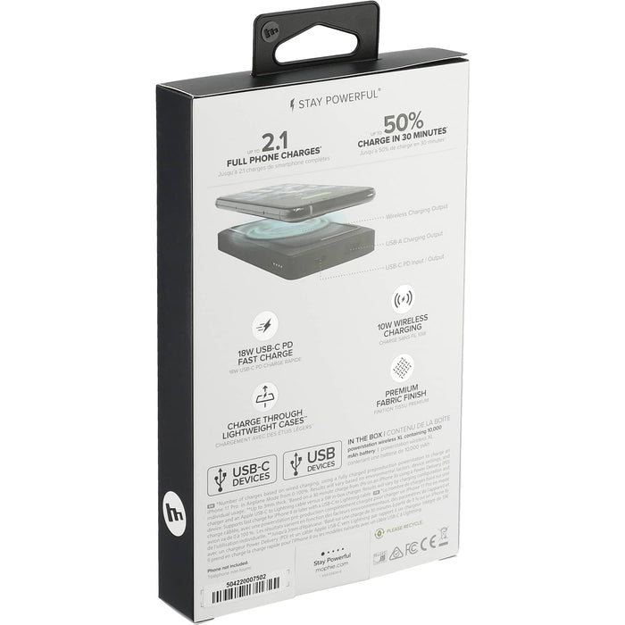 mophie® Powerstation Wireless XL with PD Power Bank