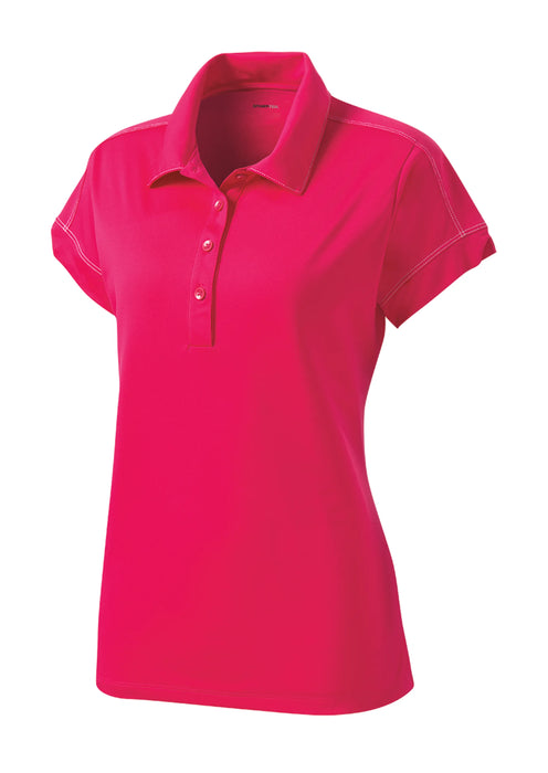 LST659 Sport-Tek® Ladies Contrast Stitch Micropique Sport-Wick® Polo