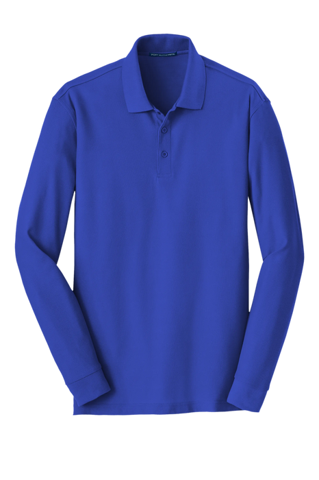 K100LS Port Authority® Long Sleeve Core Classic Pique Polo