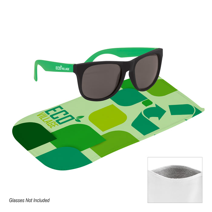 86243 rPET Microfiber Sunglass Pouch