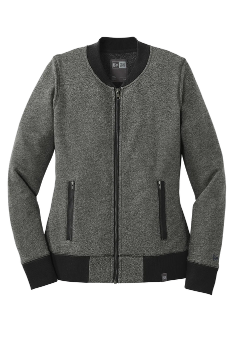 LNEA503 New Era® Ladies French Terry Baseball Full-Zip