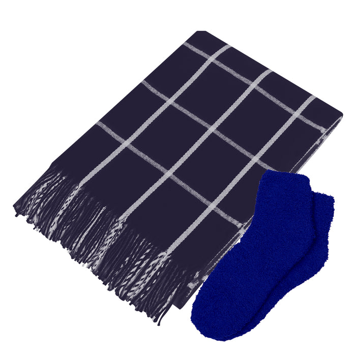 95179 Charleston Throw & Fuzzy Socks Kit