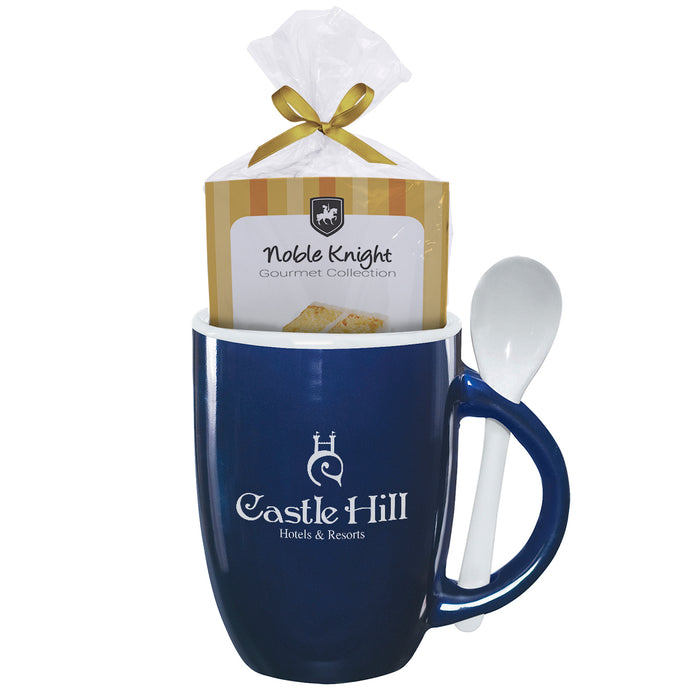 9844 - 12 Oz. Spooner Mug With Mug Cake