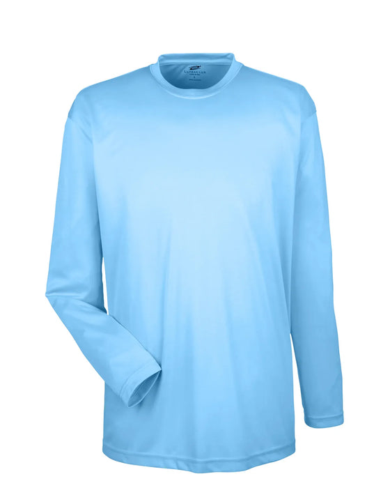 8422 Prime UltraClub Adult Cool & Dry Sport Long-Sleeve Performance Interlock T-Shirt