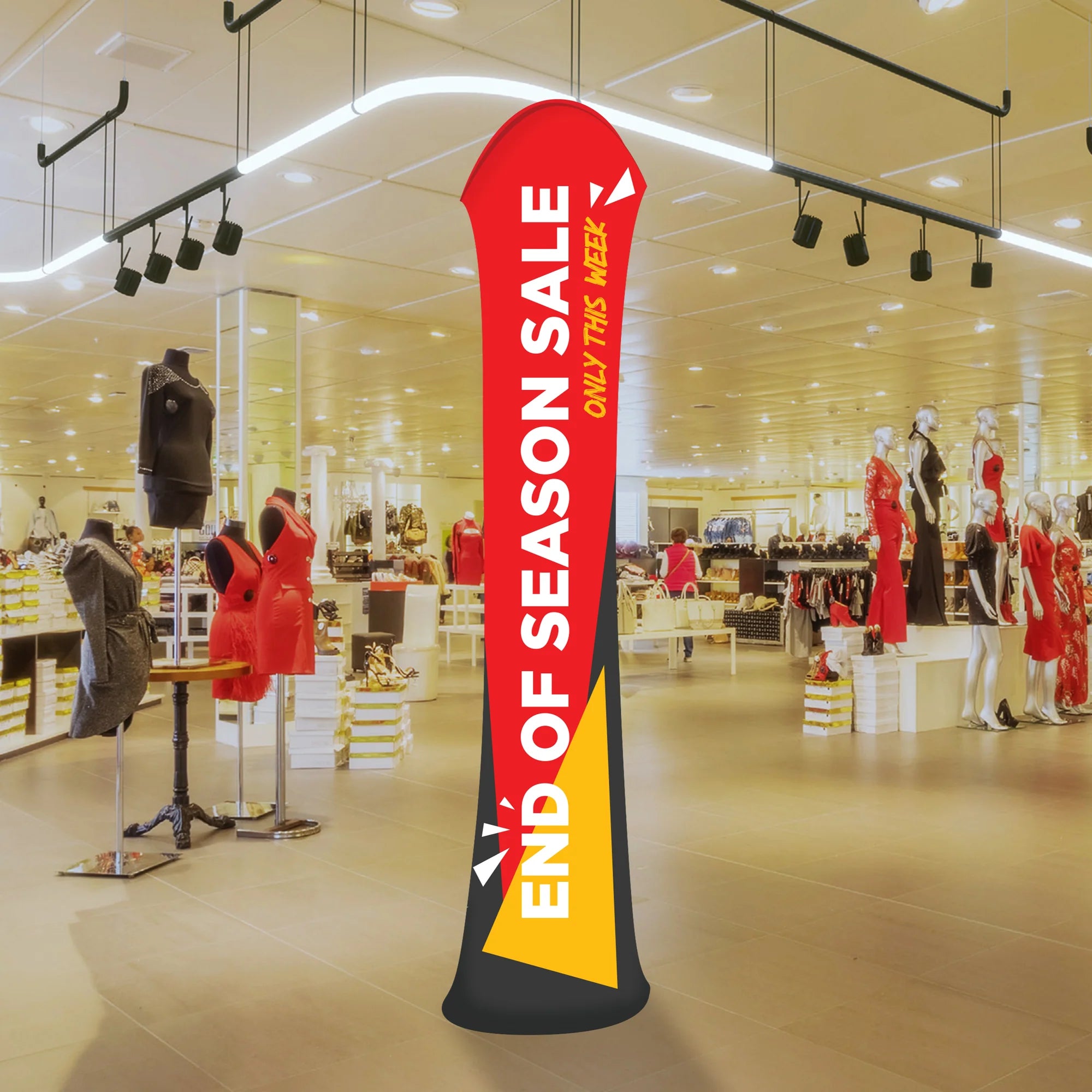 Column 3D Tension Fabric Display — Fully Promoted Davie
