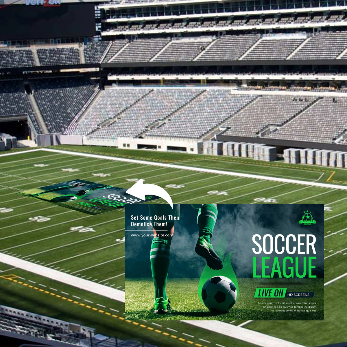 Extra Large Stadium Flags — Fully Promoted Davie
