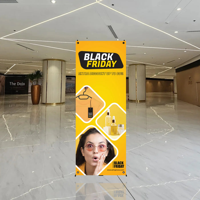 HASSLEFREE™ X BANNER STAND - SMALL