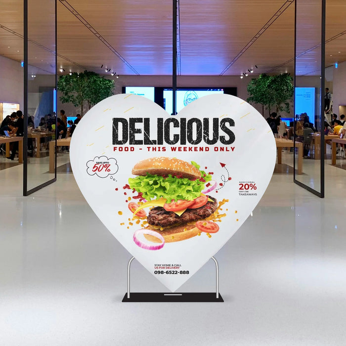 HEART SHAPED DISPLAY