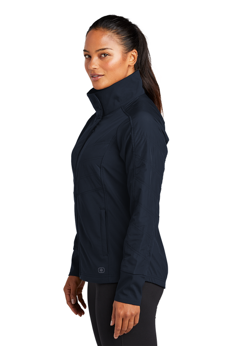 LOE722 OGIO® Women's Brink Soft Shell