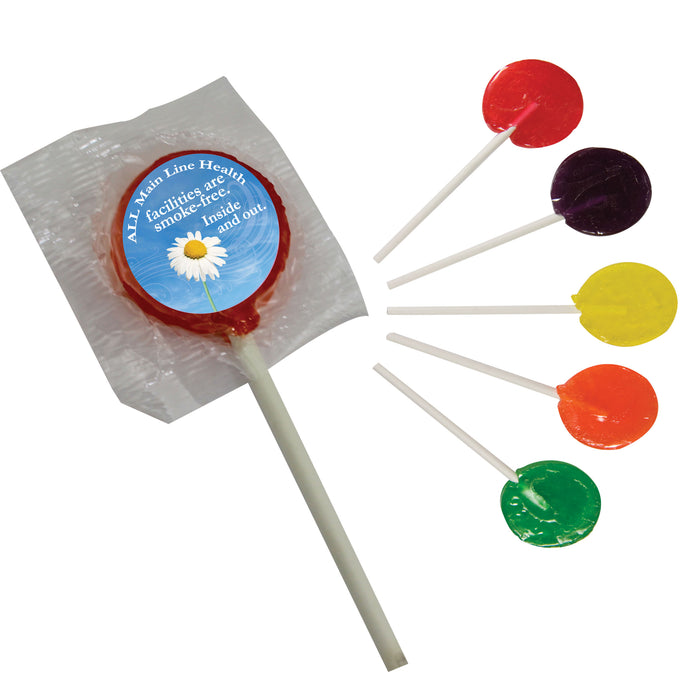 LOLLIPOP01 Lollipop w/ Round Label