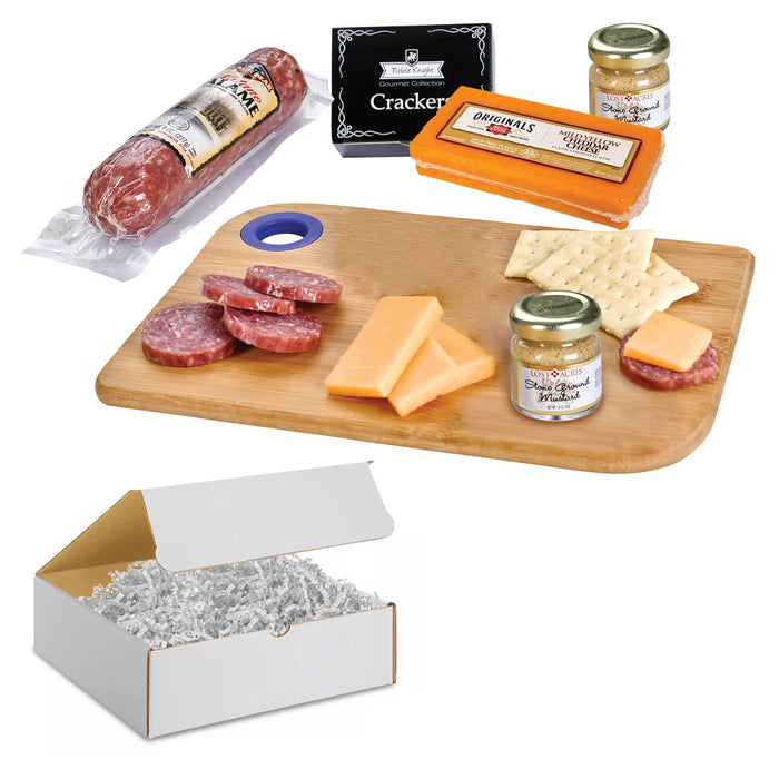 MEATCHEESE-SET Charcuterie Favorites Board With Meat & Cheese Gift Set