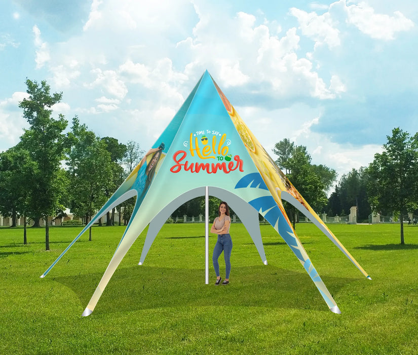 20' Single Pole Star Tent