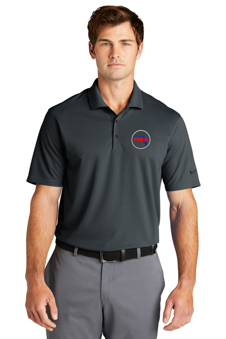 Elegant FHIA Polo in micro pique fabric, available at Fully Promoted Davie.