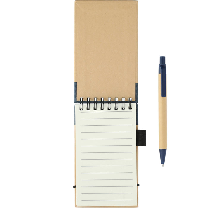5" x 3" FSC® Mix Recycled Jotter with Pen