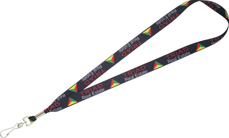 Full Color 3/4" Lanyard w/ Hook