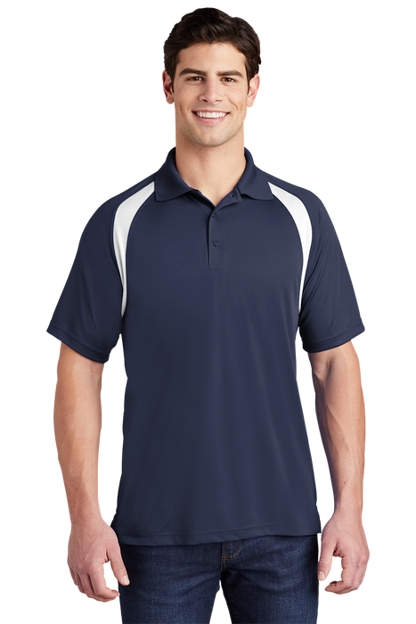 T476 Sport-Tek® Dry Zone® Colorblock Raglan Polo