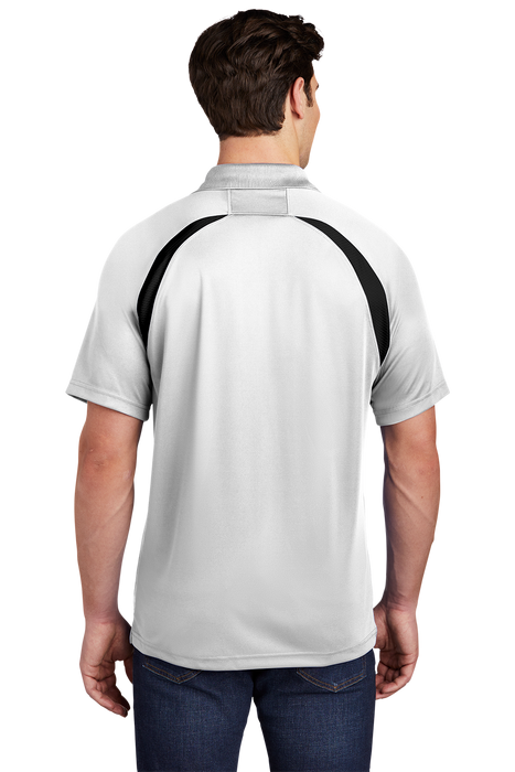 T476 Sport-Tek® Dry Zone® Colorblock Raglan Polo