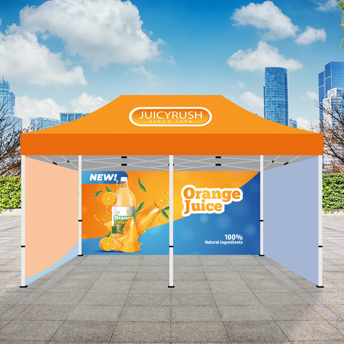 Premium 10x20 Tent w/ Backwall & Full Side Walls