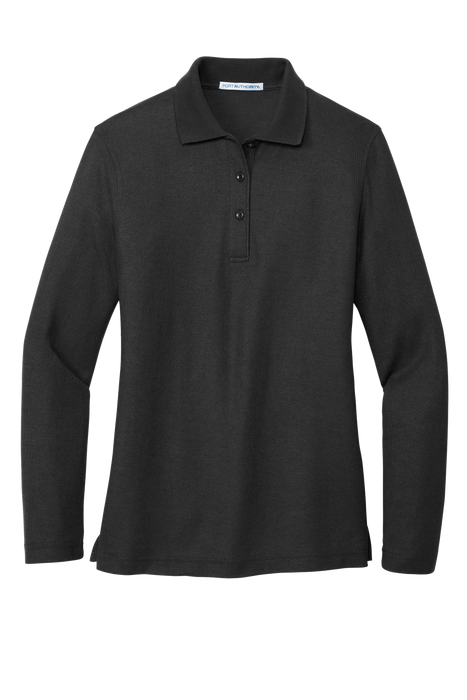 L500LS Port Authority® Ladies Silk Touch™ Long Sleeve Polo