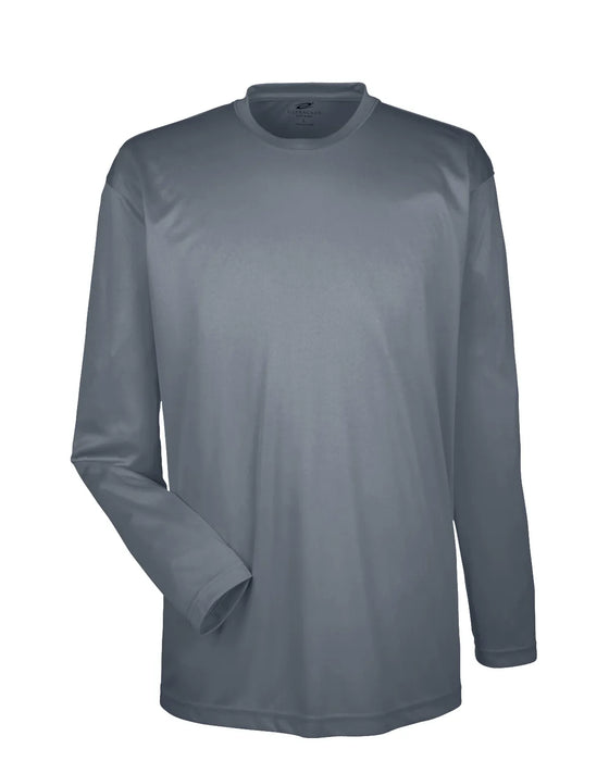 8422 Prime UltraClub Adult Cool & Dry Sport Long-Sleeve Performance Interlock T-Shirt
