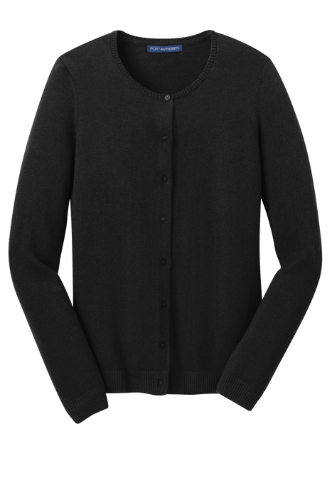 LSW287 Port Authority® Ladies Cardigan Sweater